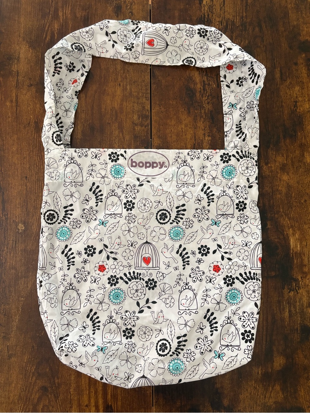 Boppy Floral Tote Bag from The Baby Show Series JPMA and Family Media Events NEW